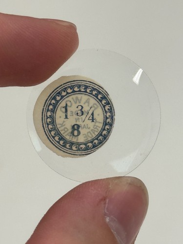 Antique pocket watch glass - pocket,